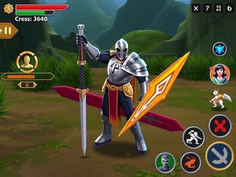 Daring Mace Knight Combat System