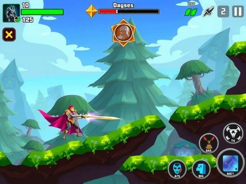 Daring Mace Knight Gameplay Screenshot